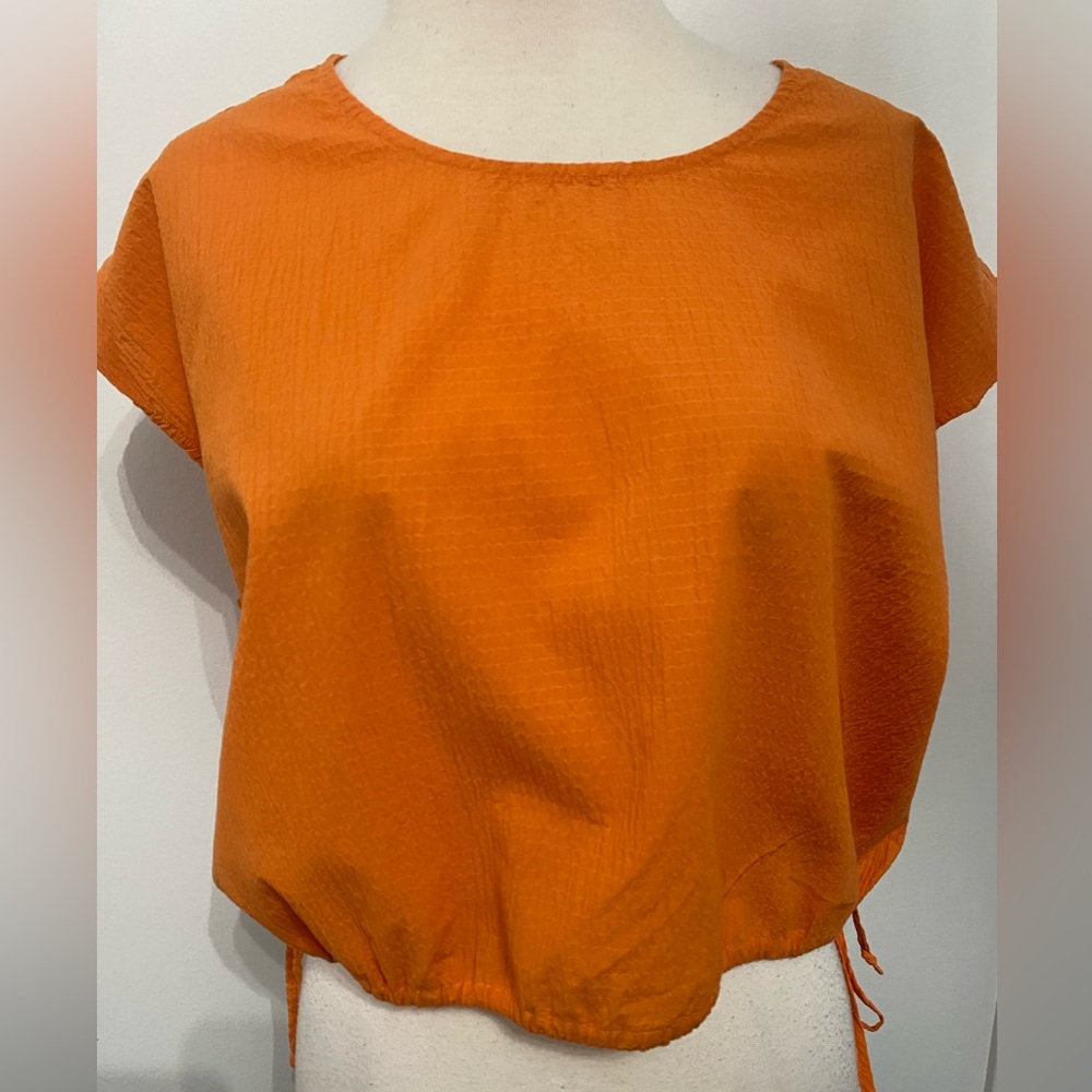 PISTOLA Orange Women's Sleeveless Top - Size L - NEW